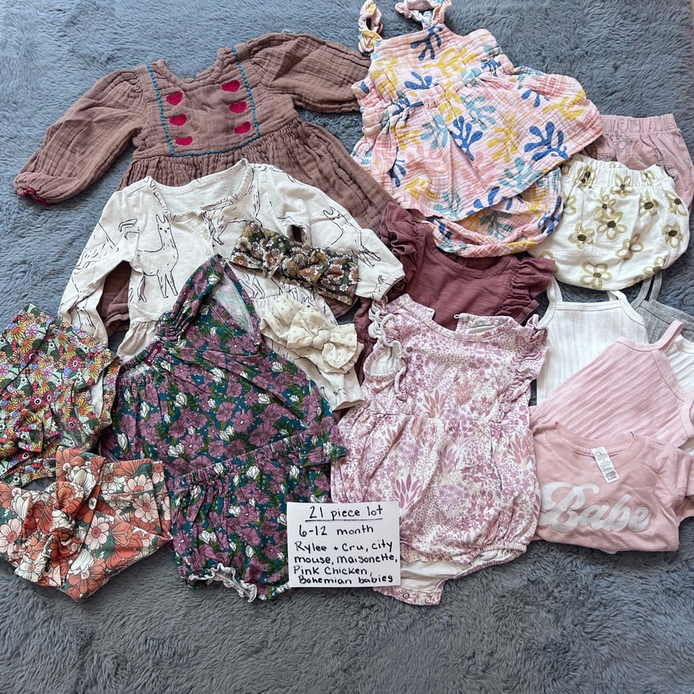 Baby Girl Clothing Bundle